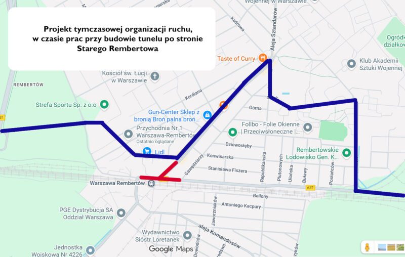 616036051_1301297838706888_3743945963354679481_n Projekt tymczasowej organizacji ruchu Rembertów