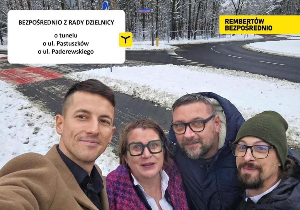 Rembertów sesja Rady Dzielnicy – tunel i drogi